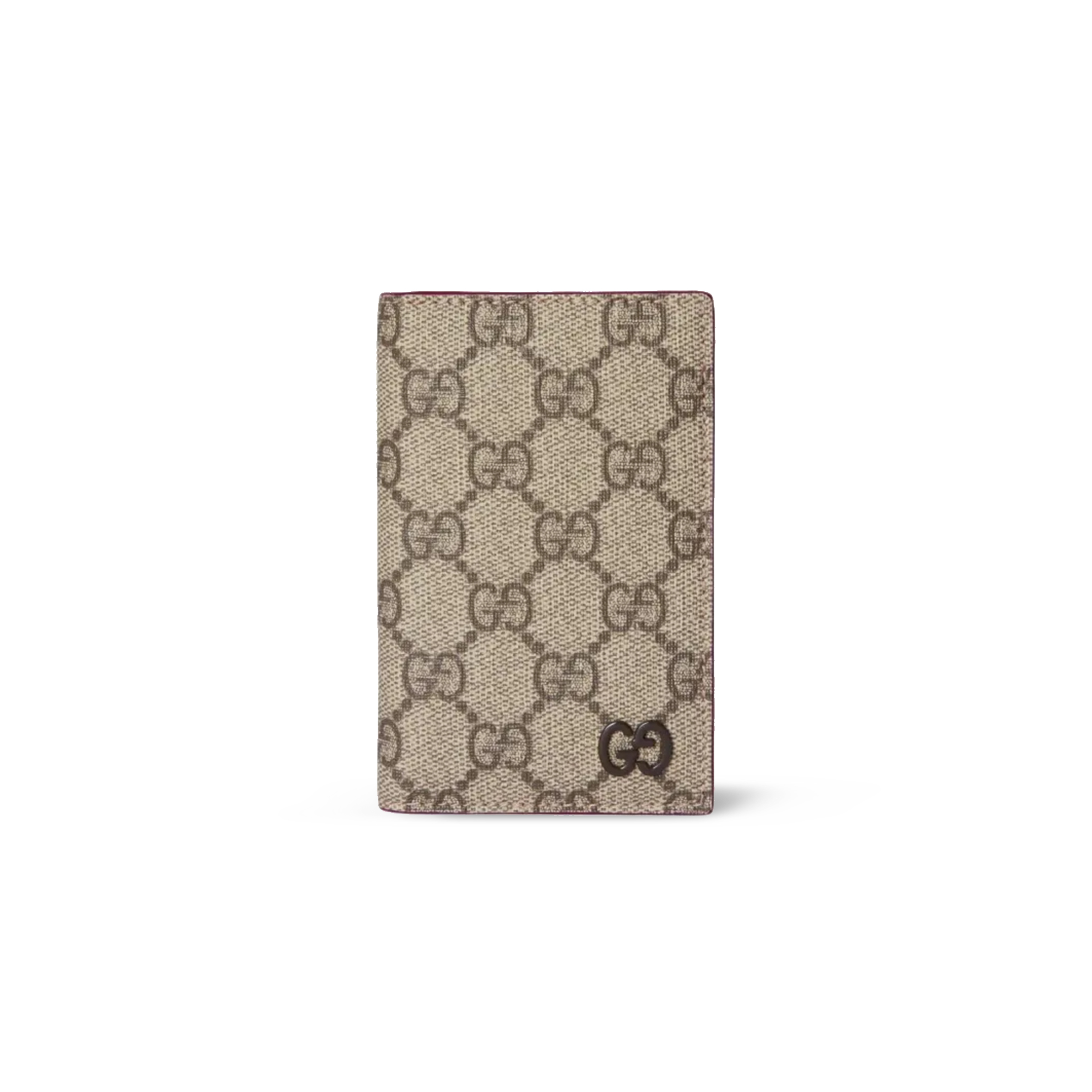 GUCCI BROWN INTERIOR GG LONG CARD CASE 768249 (15*12cm)